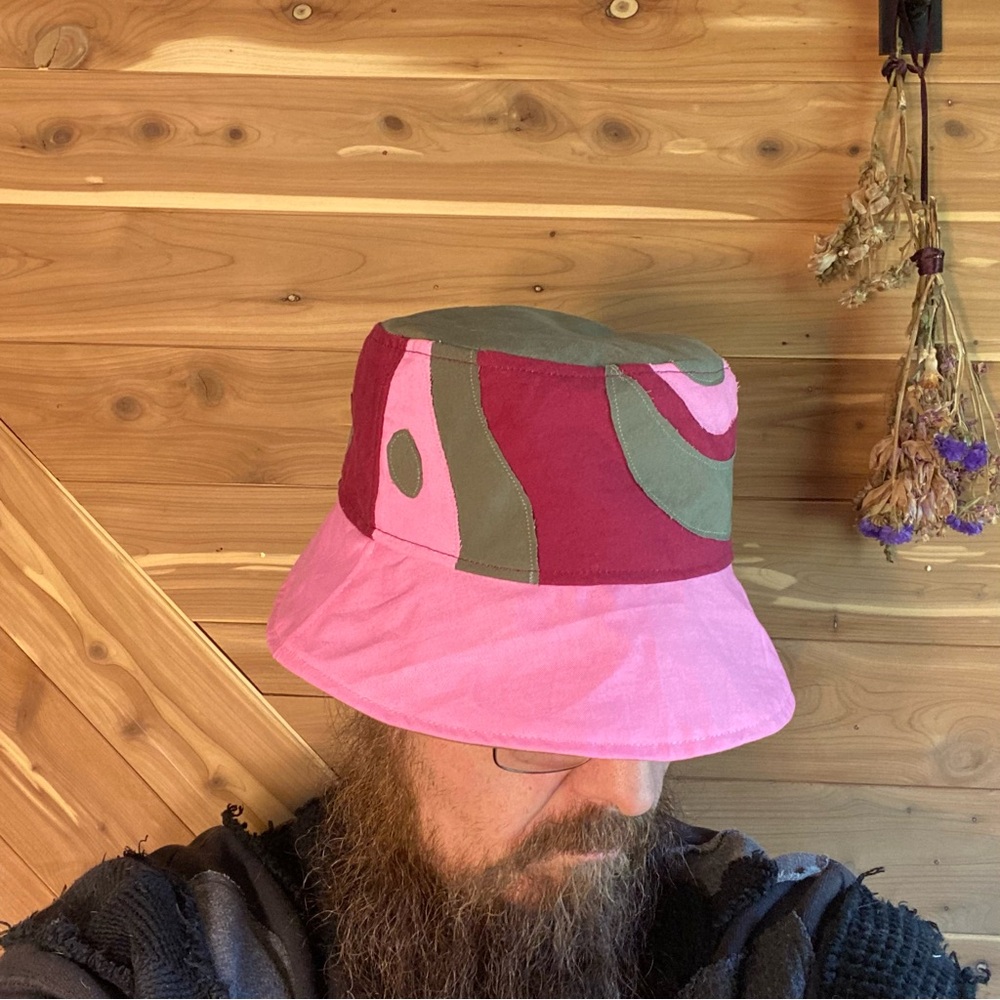 Handmade Reversible Bucket Hat - Picture 4 of 7